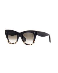 celine sunglasses 2 toned